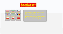 Desktop Screenshot of baumax.hwg-media.de